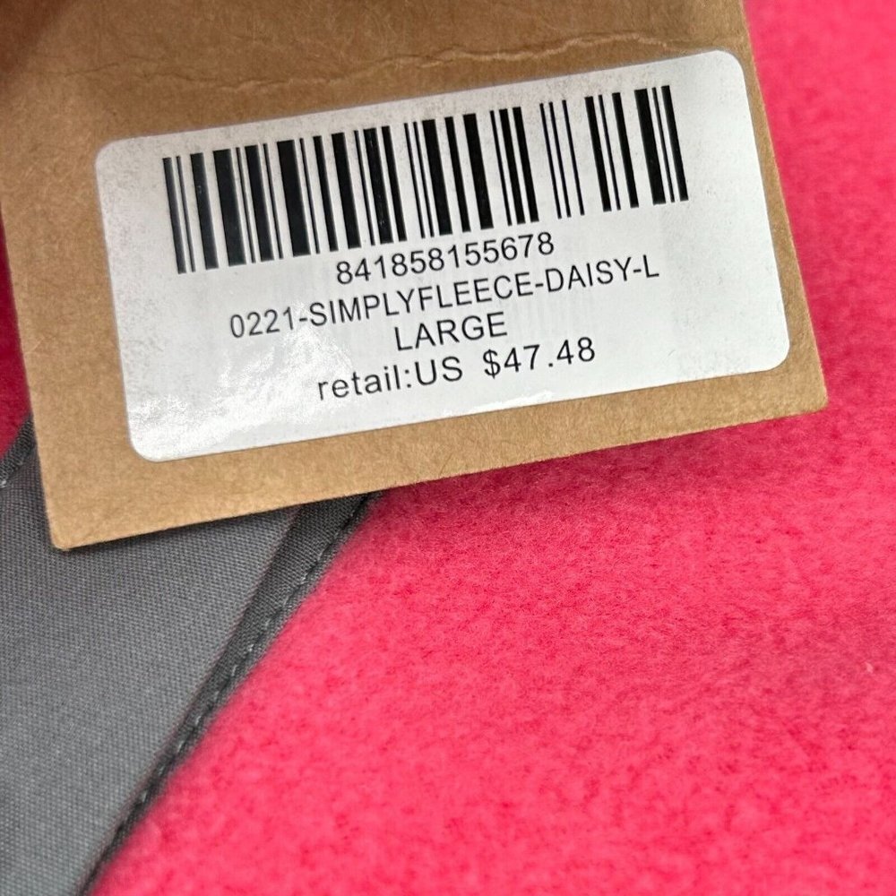 Simply Southern Jacket Women S, M, L, XL, 2XL Fleece Pullover Daisy Pink Pockets - Picture 9 of 16